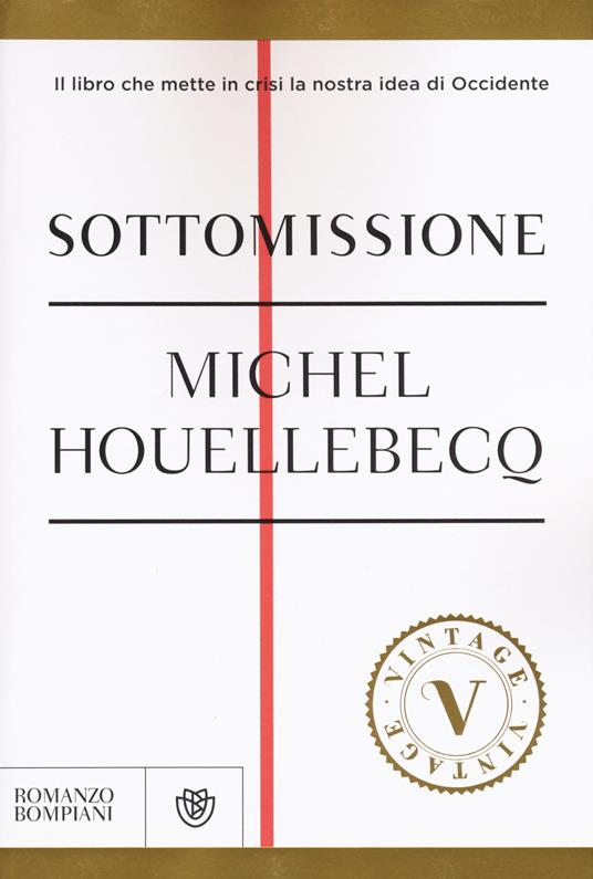 Sottomissione - Michel Houellebecq - copertina