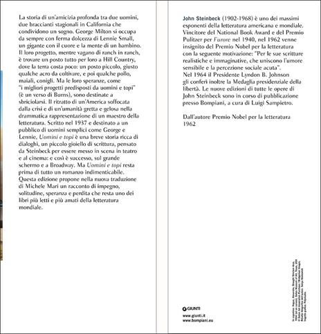 Uomini e topi - John Steinbeck - 5