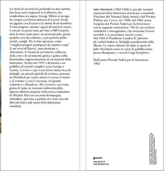 Uomini e topi - John Steinbeck - 5