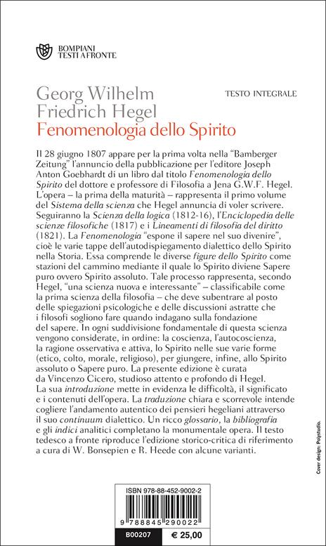 Fenomenologia dello spirito. Testo tedesco a fronte - Friedrich Hegel - 3