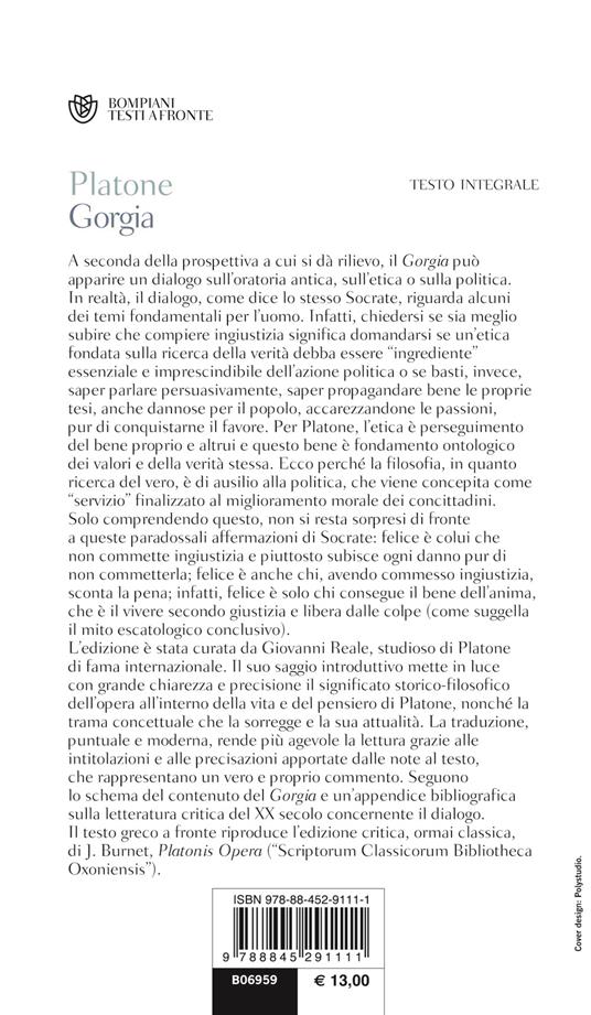 Gorgia - Platone - 2