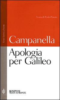 Apologia per Galileo - Tommaso Campanella - copertina