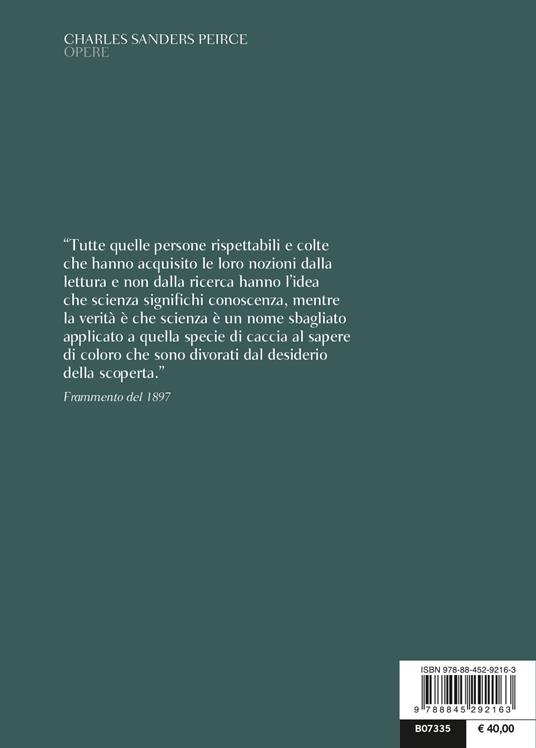 Opere - Charles S. Peirce - 2