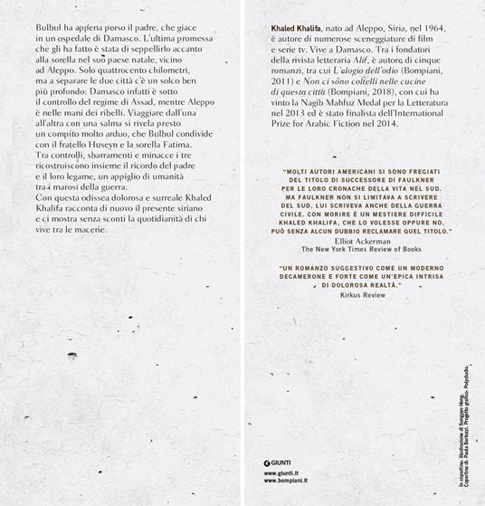 Morire è un mestiere difficile - Khaled Khalifa - 3