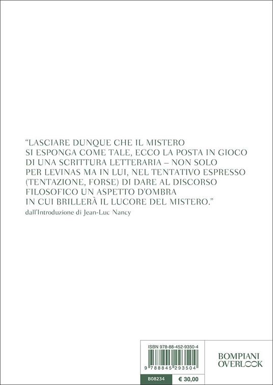 Eros, letteratura e filosofia - Emmanuel Lévinas - 3