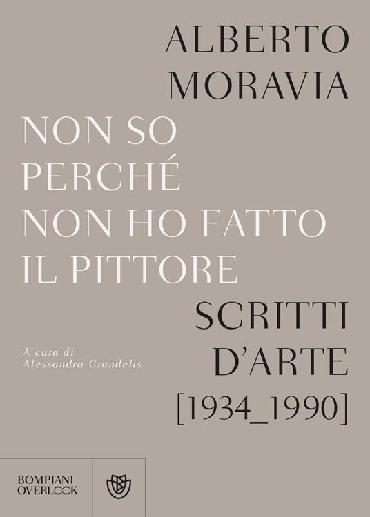 Non so perchè non ho fatto il pittore. Scritti d'arte (1934-1990) - Alberto Moravia - copertina