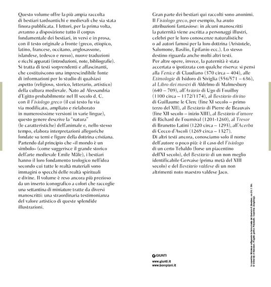 Bestiari tardoantichi e medievali. I testi fondamentali della zoologia sacra cristiana. Testi originali a fronte - 3