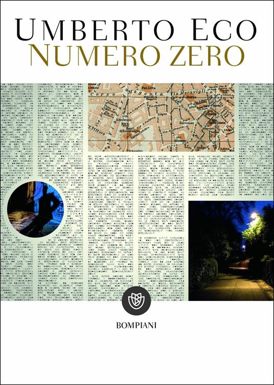 Numero zero - Umberto Eco - copertina