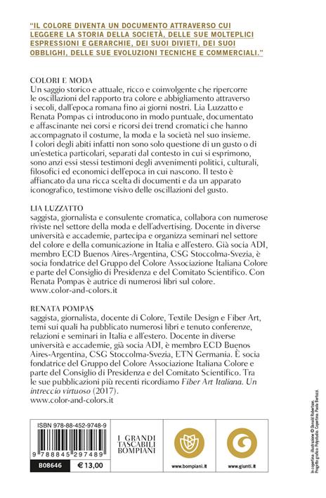 Colori e moda - Lia Luzzatto,Renata Pompas - 2