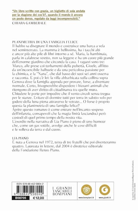 Planimetria di una famiglia felice - Lia Piano - 2