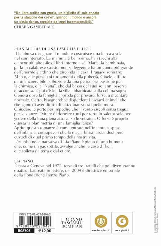 Planimetria di una famiglia felice - Lia Piano - 2