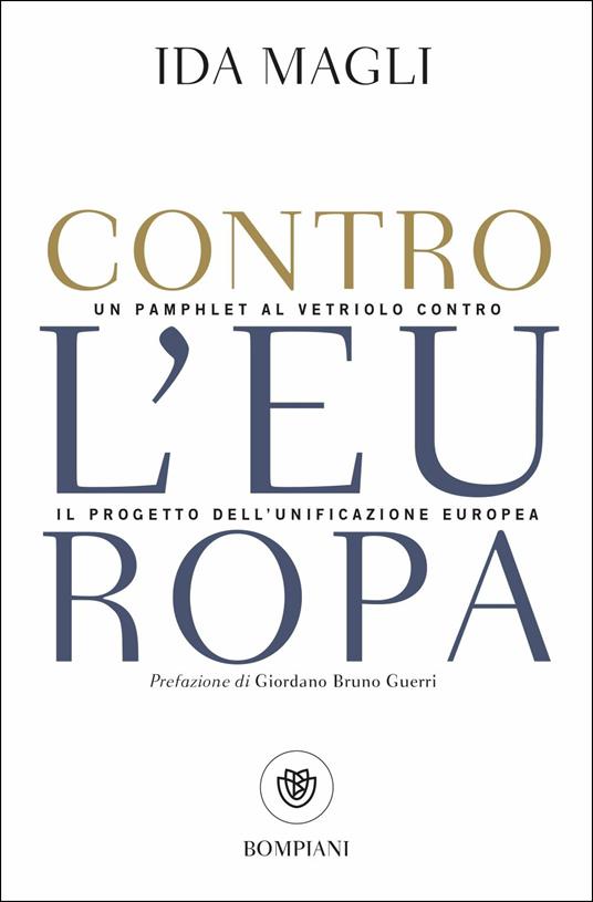 Contro l'Europa - Ida Magli - copertina