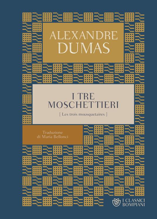 I tre moschettieri - Alexandre Dumas - copertina