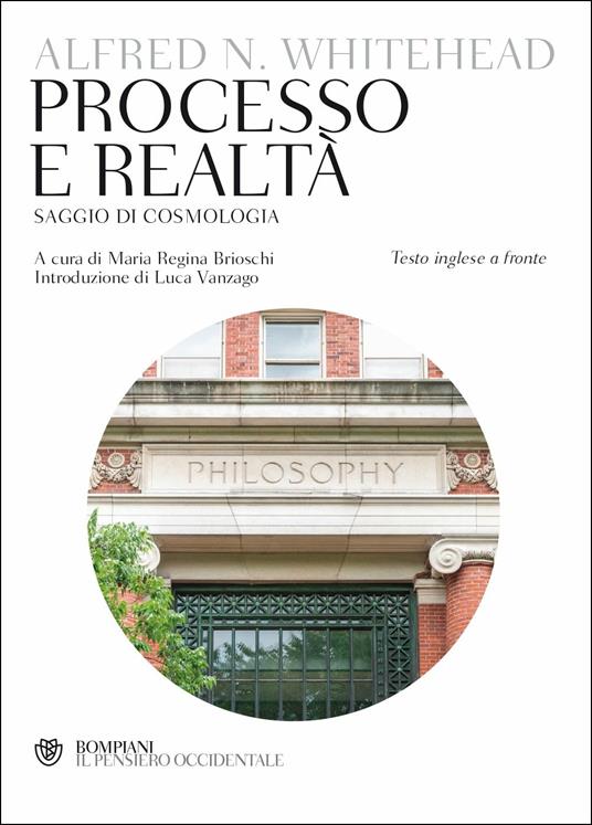 Processo e realtà. Testo inglese a fronte - Alfred North Whitehead - copertina