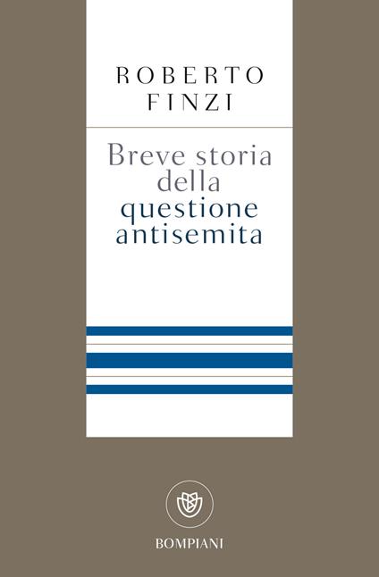 Breve storia della questione antisemita - Roberto Finzi - copertina