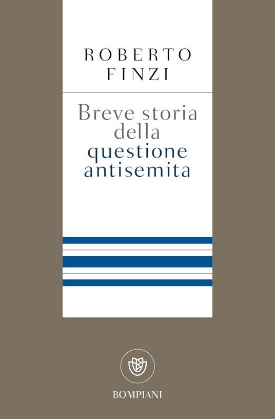 Breve storia della questione antisemita - Roberto Finzi - copertina