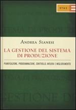 La gestione del sistema di produzione. Pianificazione, programmazione, controllo, misura e miglioramento