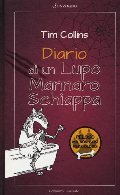 Diario di un lupo mannaro schiappa - Tim Collins - copertina