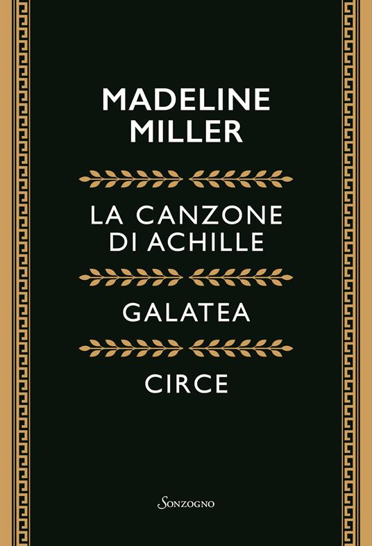 Cofanetto Miller: La canzone di Achille-Galatea-Circe - Madeline Miller - copertina