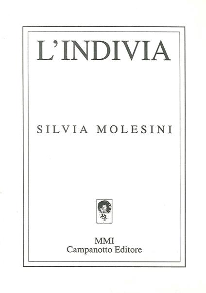 L' invidia - Silvia Molesini - copertina