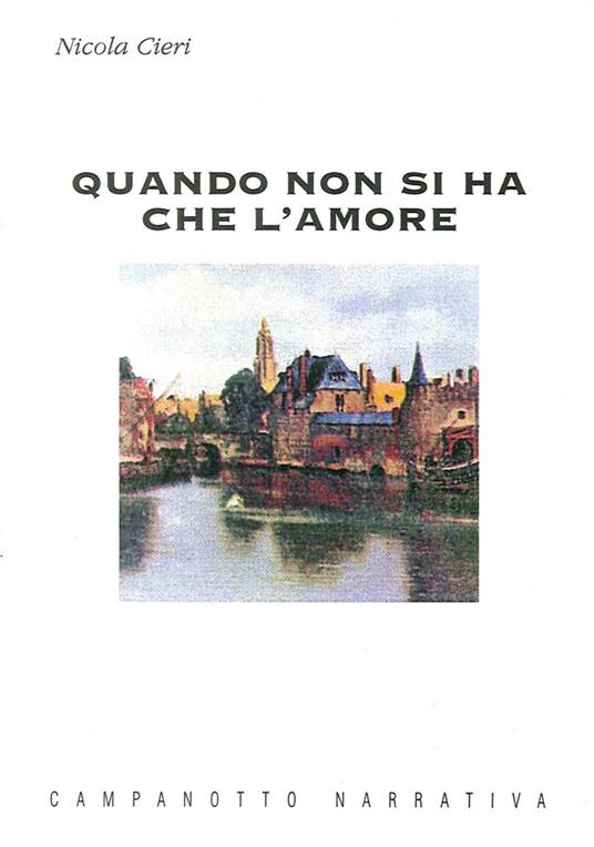Quando non si ha l'amore - Nicola Cieri - copertina
