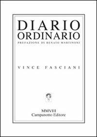 Diario ordinario - Vince Fasciani - copertina