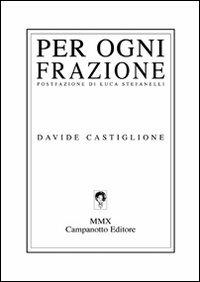 Per ogni frazione - Davide Castiglione - copertina