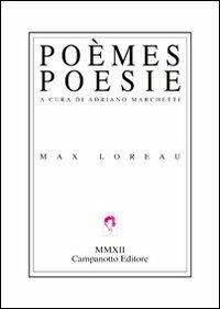Poèmes-Poesie - Max Loreau - copertina