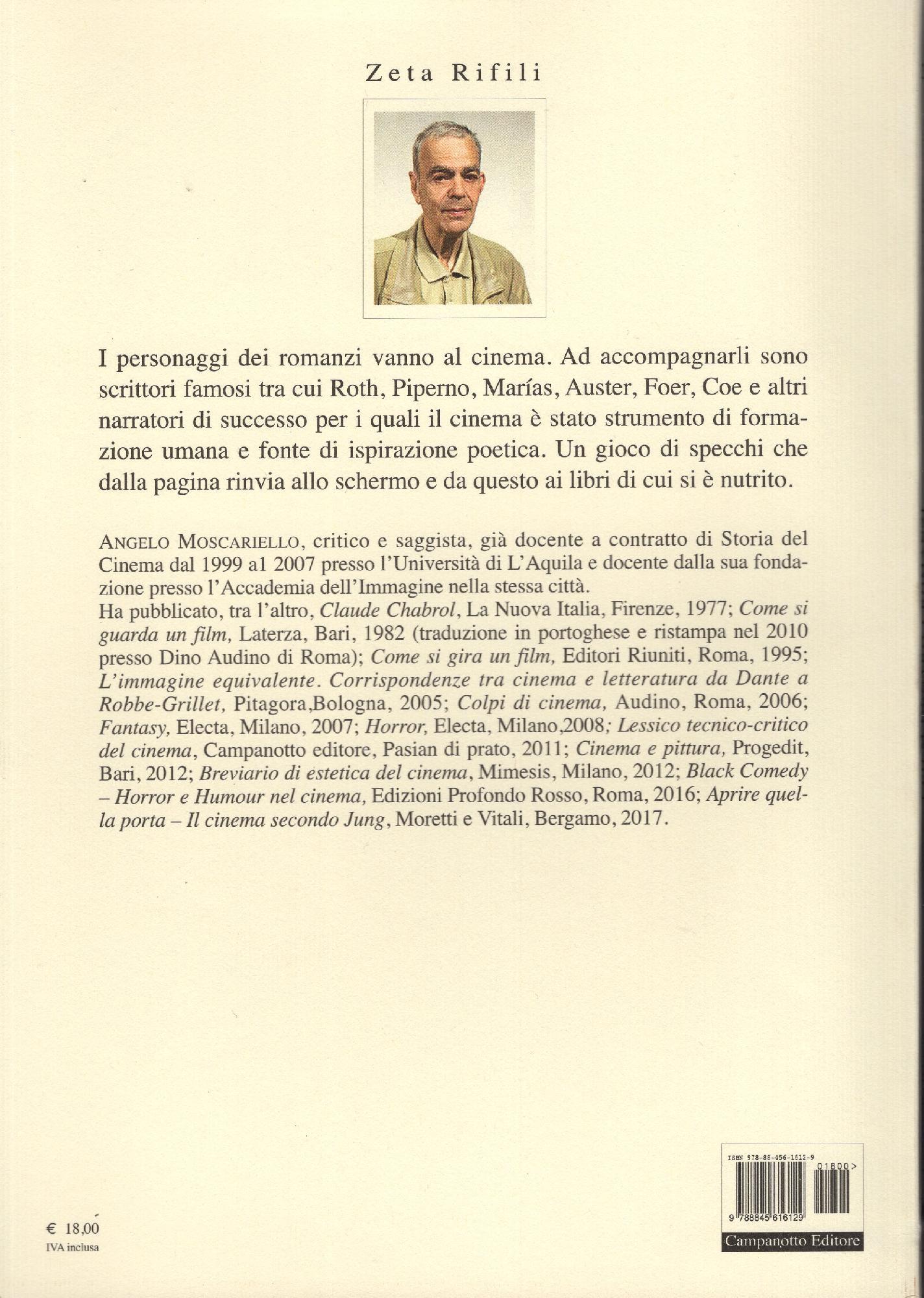 I film dentro i romanzi. Il cinema raccontato dalla letteratura