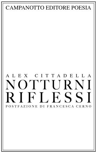 Notturni riflessi - Alex Cittadella - copertina