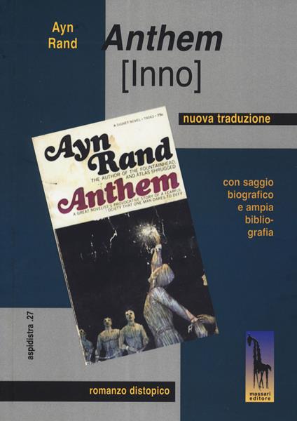 Anthem - Ayn Rand - copertina