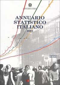 Annuario statistico italiano 2001. Con CD-ROM - copertina