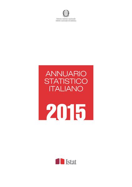 Annuario statistico italiano 2015 - copertina