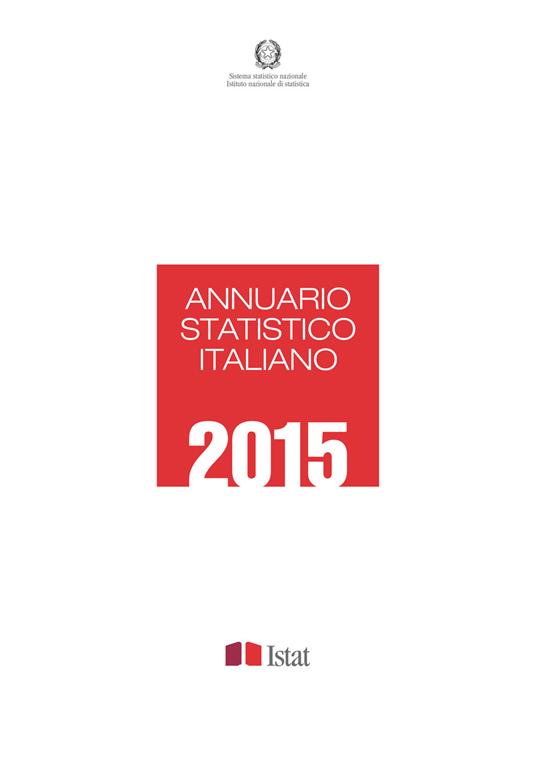 Annuario statistico italiano 2015 - copertina