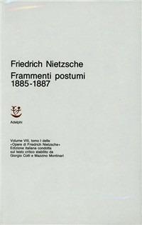 Opere complete. Vol. 8\1: Frammenti postumi (1885-87). - Friedrich Nietzsche - copertina