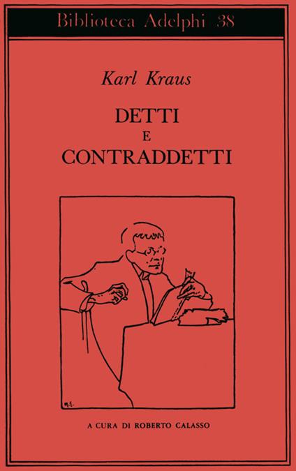 Detti e contraddetti - Karl Kraus - copertina