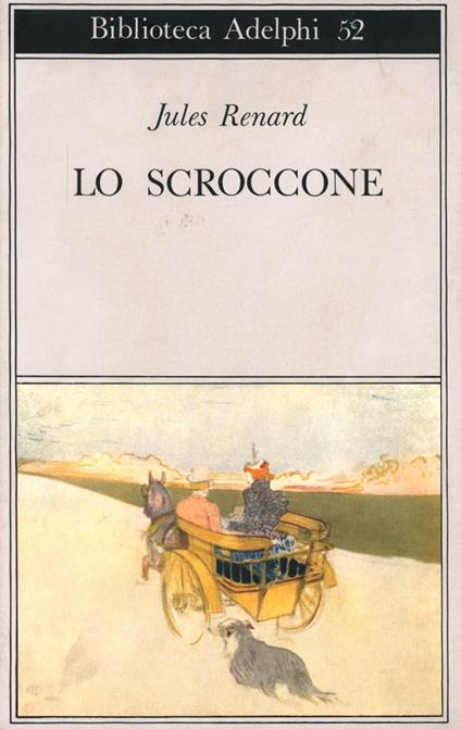 Lo scroccone - Jules Renard - copertina