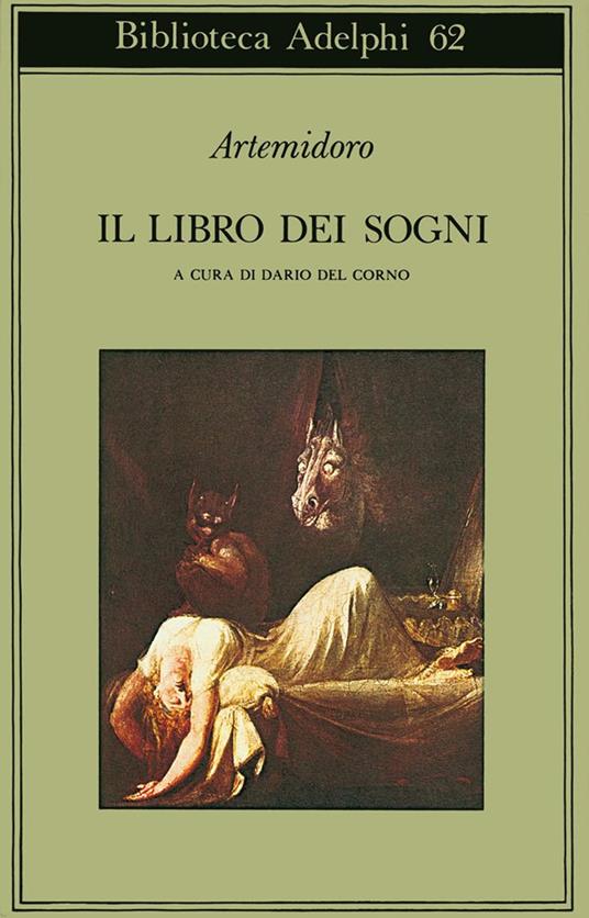 Il libro dei sogni - Artemidoro - copertina