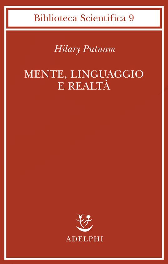 Mente, linguaggio e realtà - Hilary Putnam - copertina