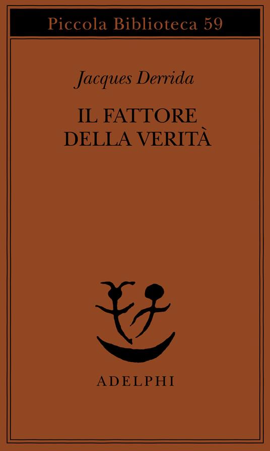Il fattore della verità - Jacques Derrida - copertina