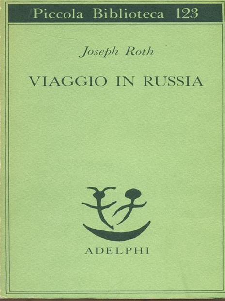 Viaggio in Russia - Joseph Roth - copertina