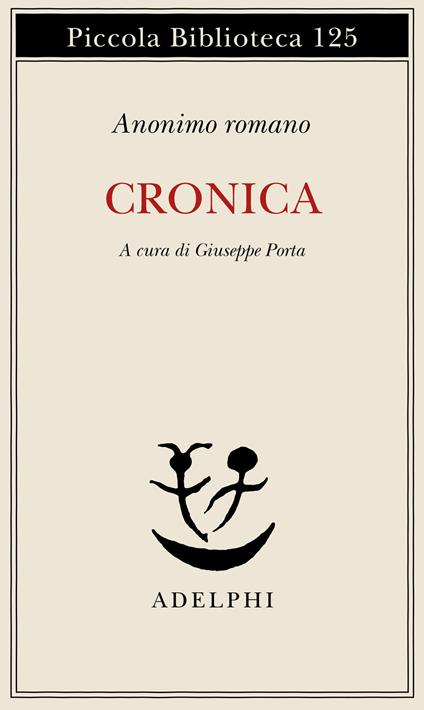 Cronica - Anonimo romano - copertina