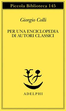 Per un'enciclopedia di autori classici