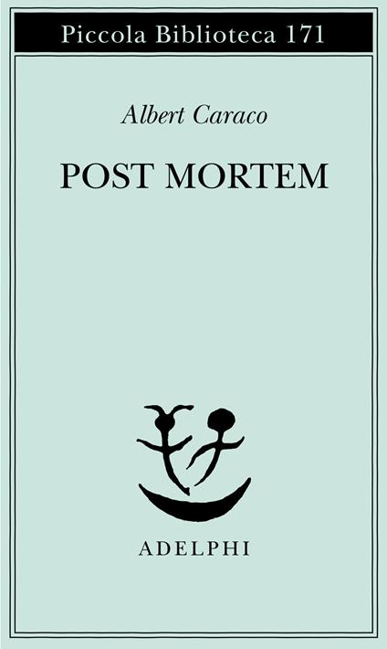 Post mortem - Albert Caraco - copertina