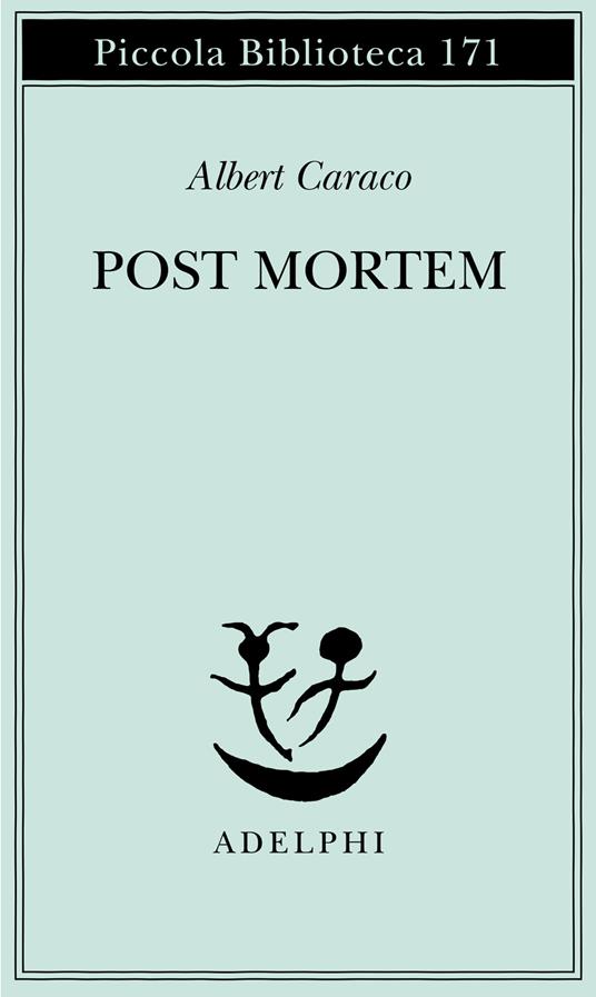 Post mortem - Albert Caraco - copertina