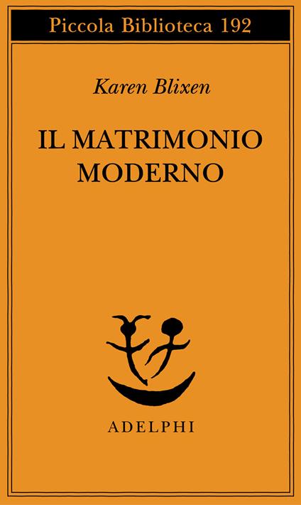 Il matrimonio moderno - Karen Blixen - copertina