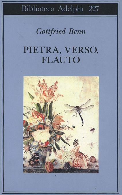 Pietra, verso, flauto - Gottfried Benn - copertina