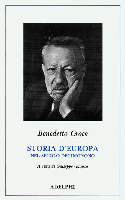 Storia d'Europa nel secolo XIX - Benedetto Croce - copertina