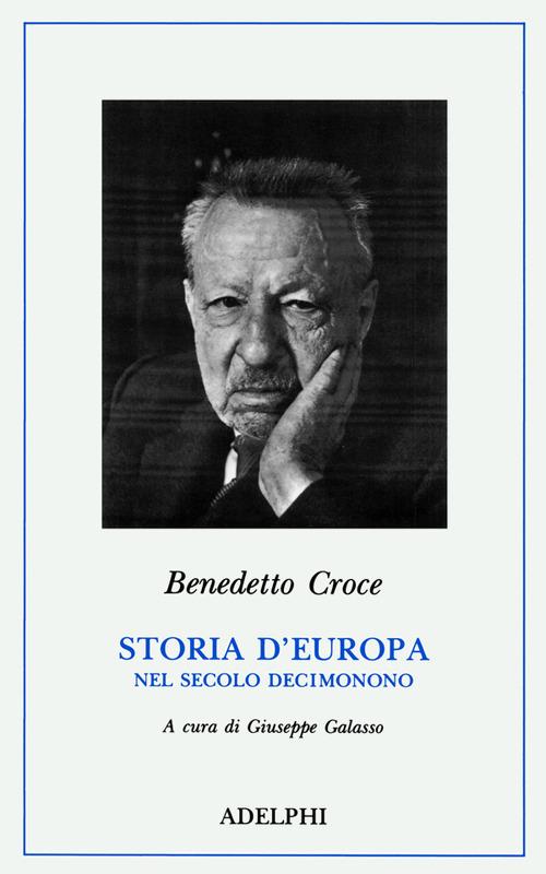 Storia d'Europa nel secolo XIX - Benedetto Croce - copertina