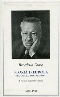 Storia d'Europa nel secolo XIX - Benedetto Croce - copertina